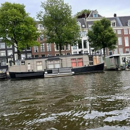 Houseboat Amstel River Studio Amsterdam Extérieur photo