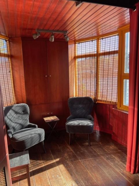 Houseboat Amstel River Studio Amsterdam Extérieur photo